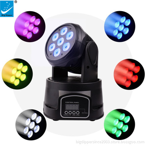 Amazon Hot Item Betopper Big Dipper 7*8W RGBW 4 in 1 Moving Head Wash Light LM70S